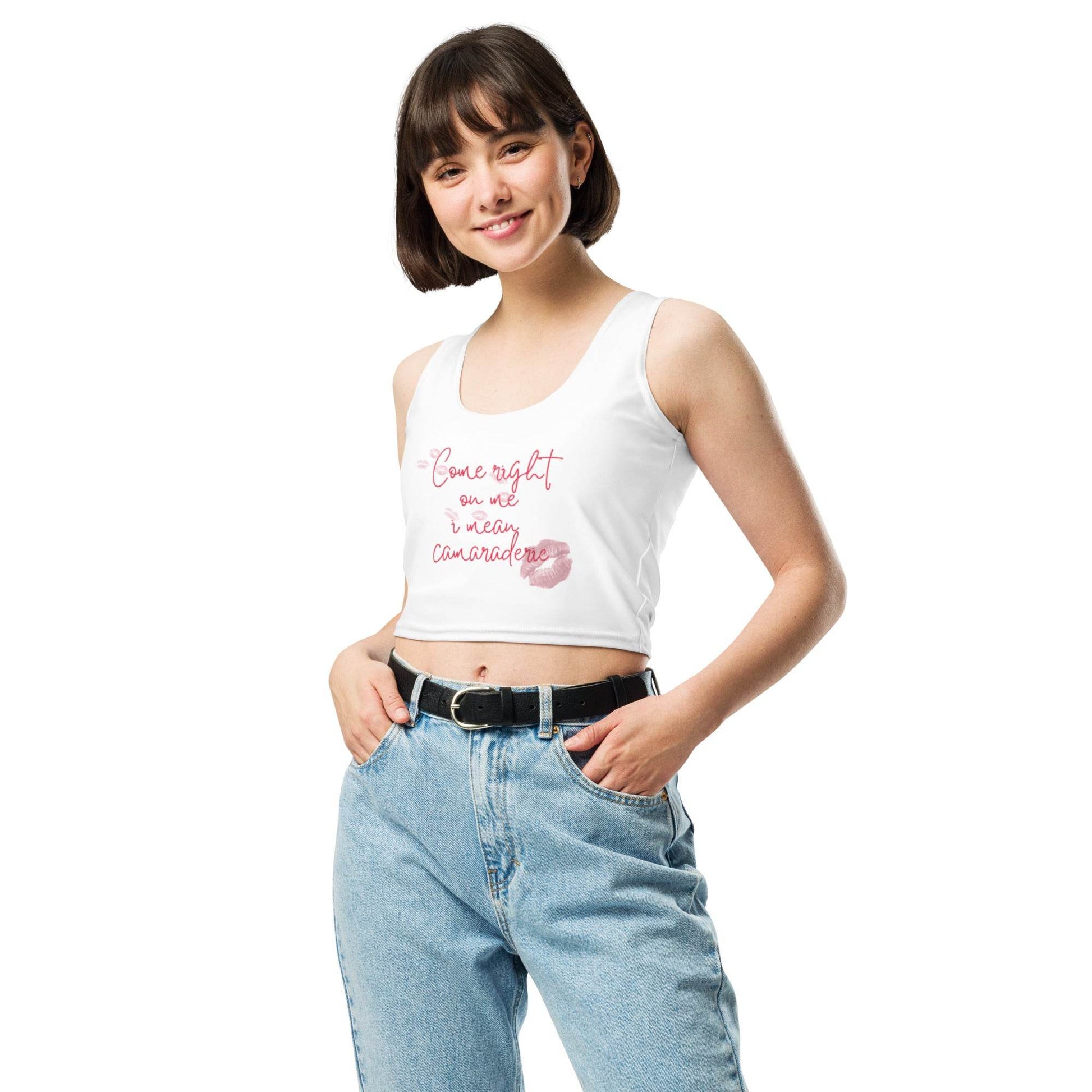 Crop Top Bold Camaraderie - AtBeyond