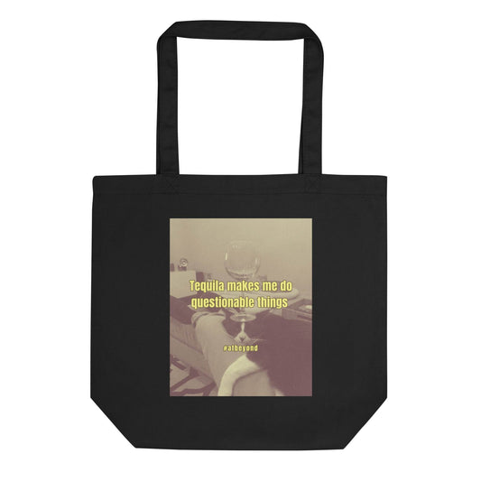 Tote Bag Cat with Tequila - AtBeyond