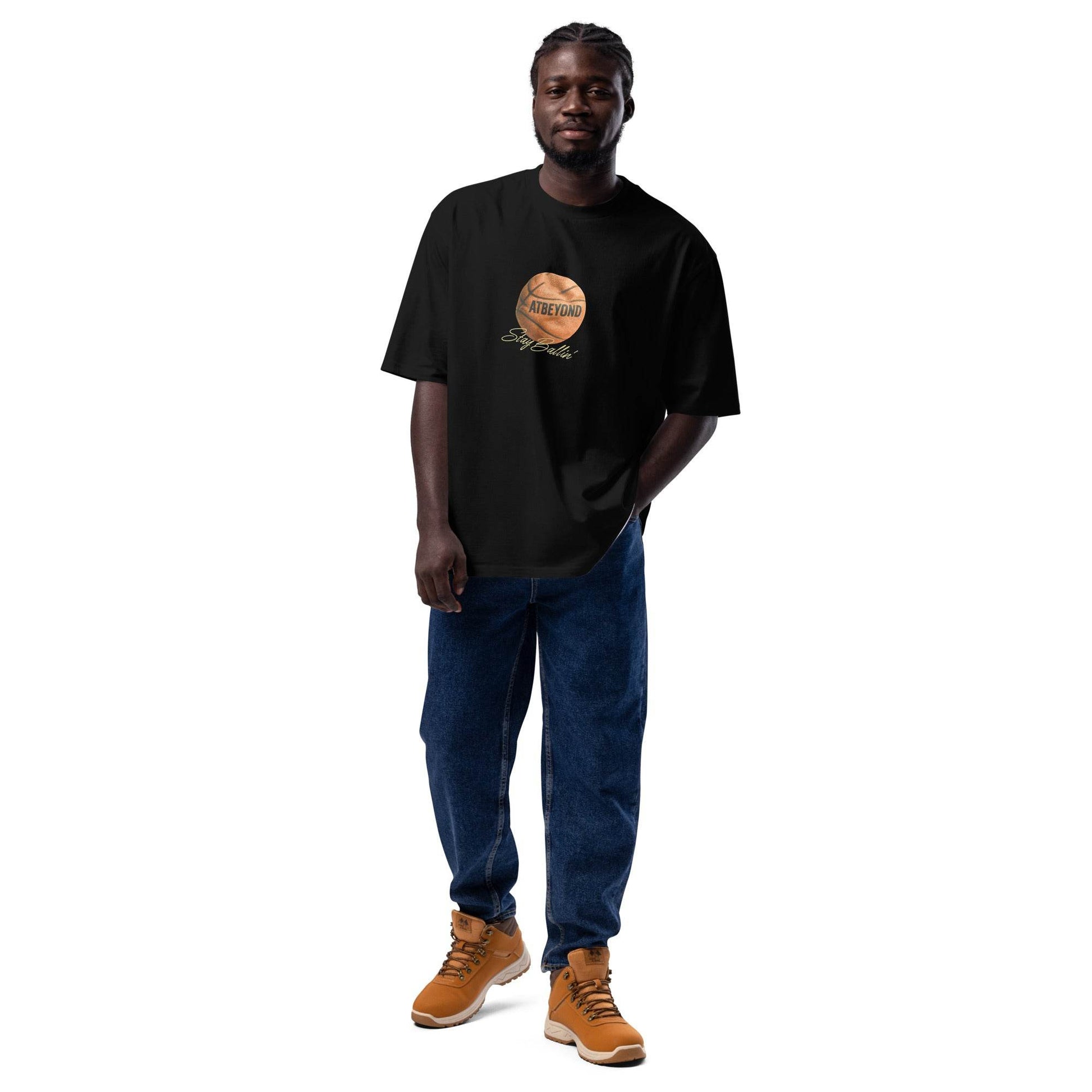 T-shirt Oversized Basketball - AtBeyond